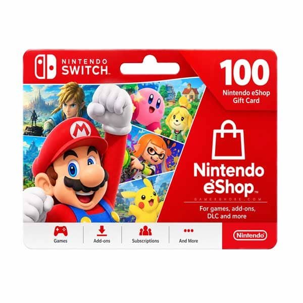 Nintendo Switch eshop Gift Card from Gamerghor gift card shop in BD