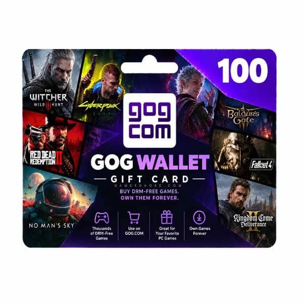 GOG Wallet Gift Card from Gamerghor gift card shop in BD